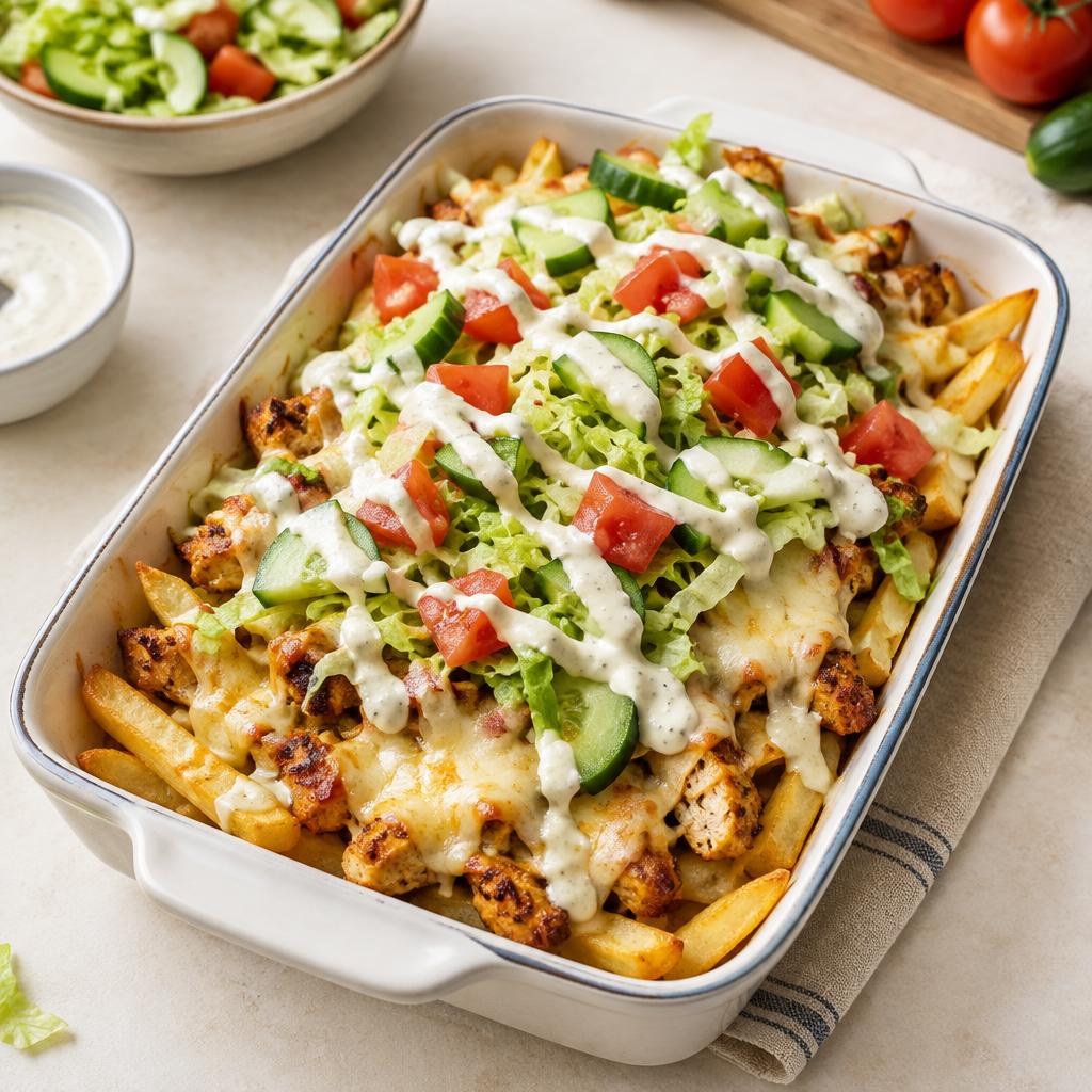 Snelle kapsalon uit de oven